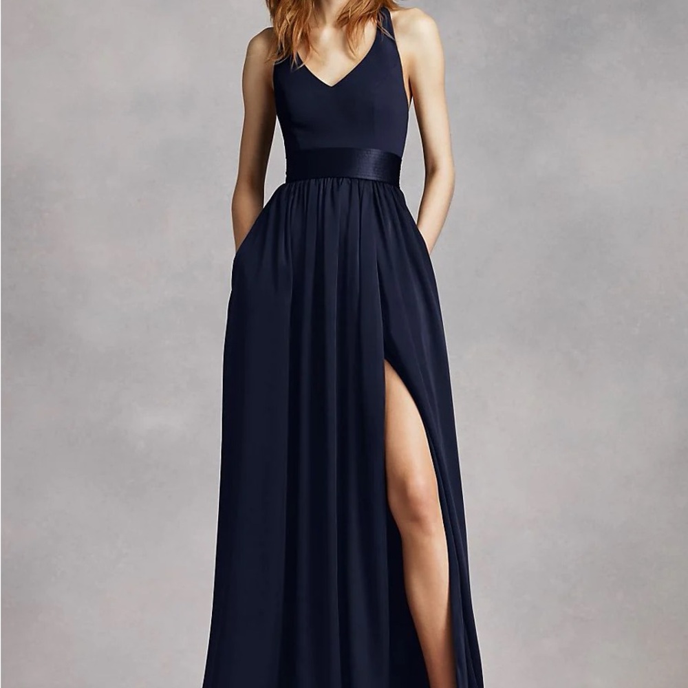 Vera Wang Navy Gown